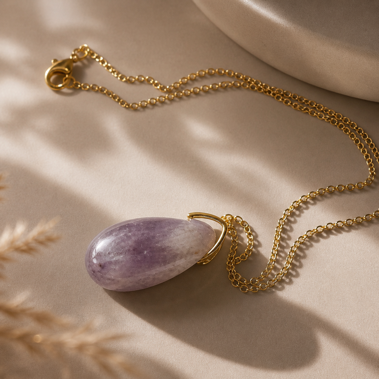 Crystal Teardrop Necklace