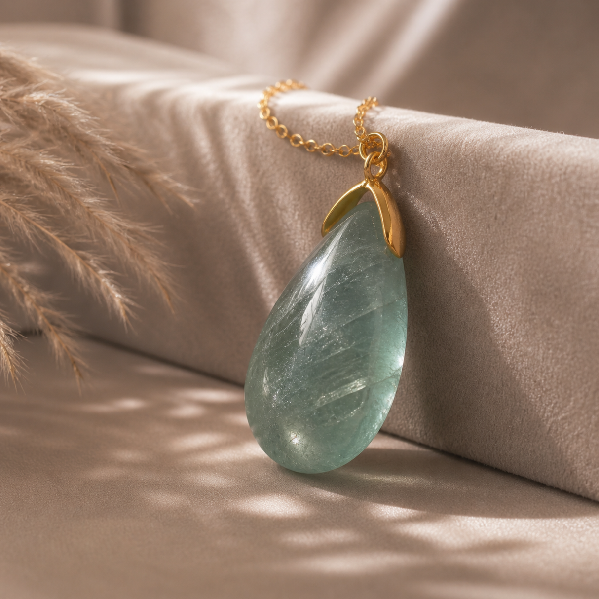 Crystal Teardrop Necklace