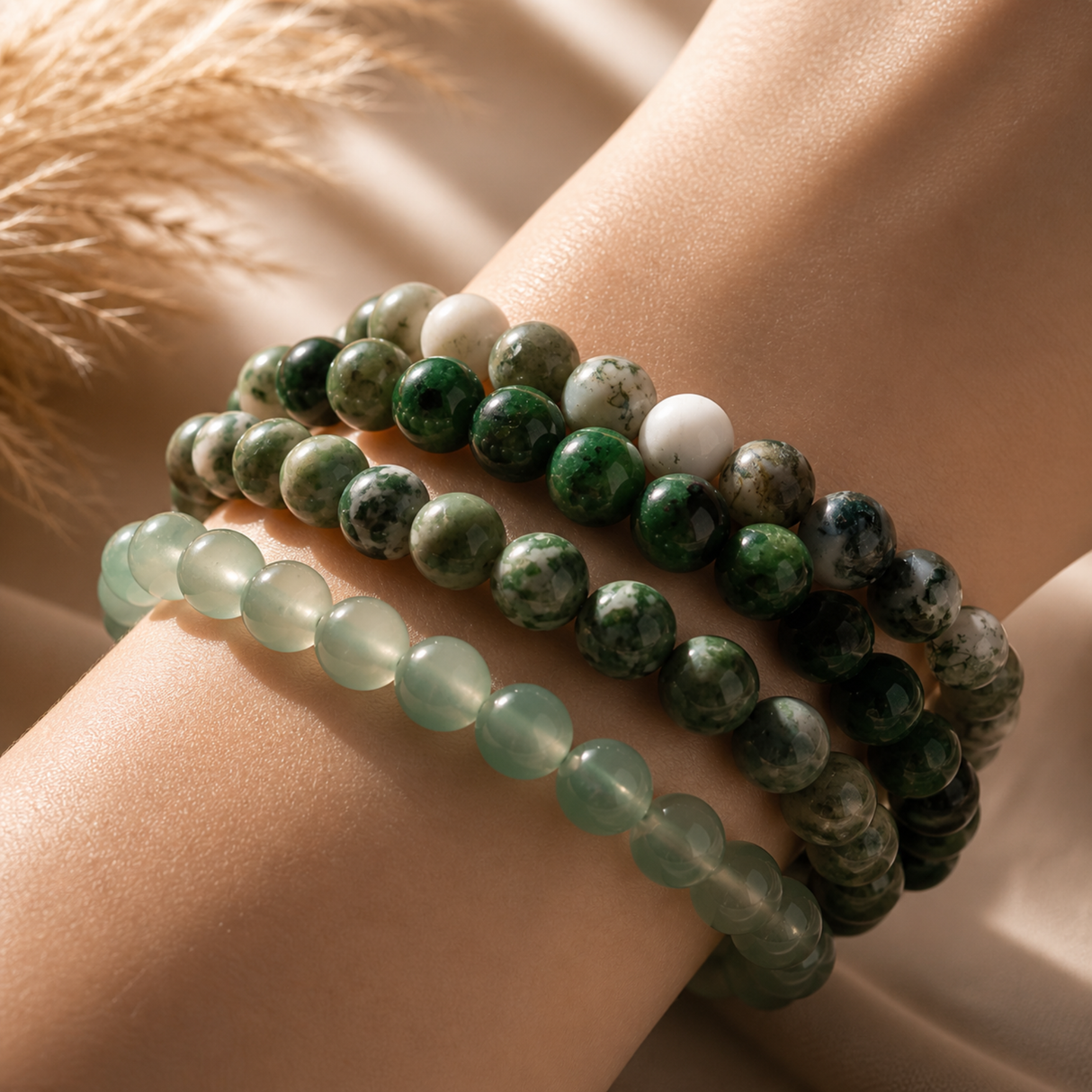 Vitality & Physical Energy Bracelet Set