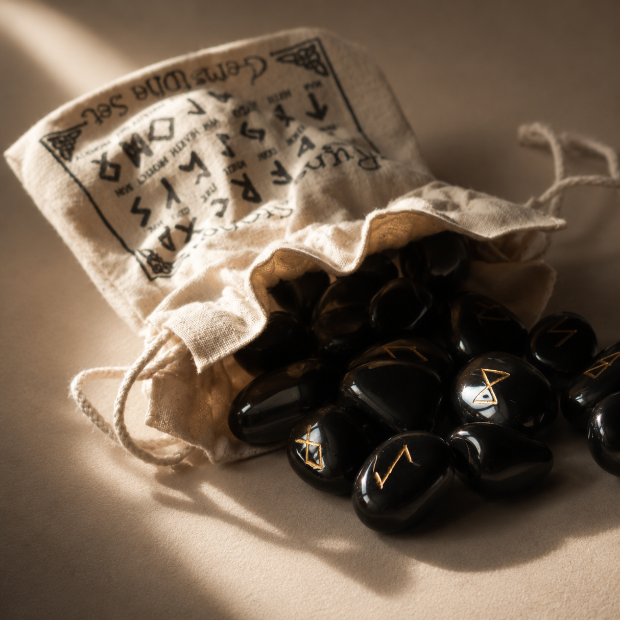 Black Agate Runes