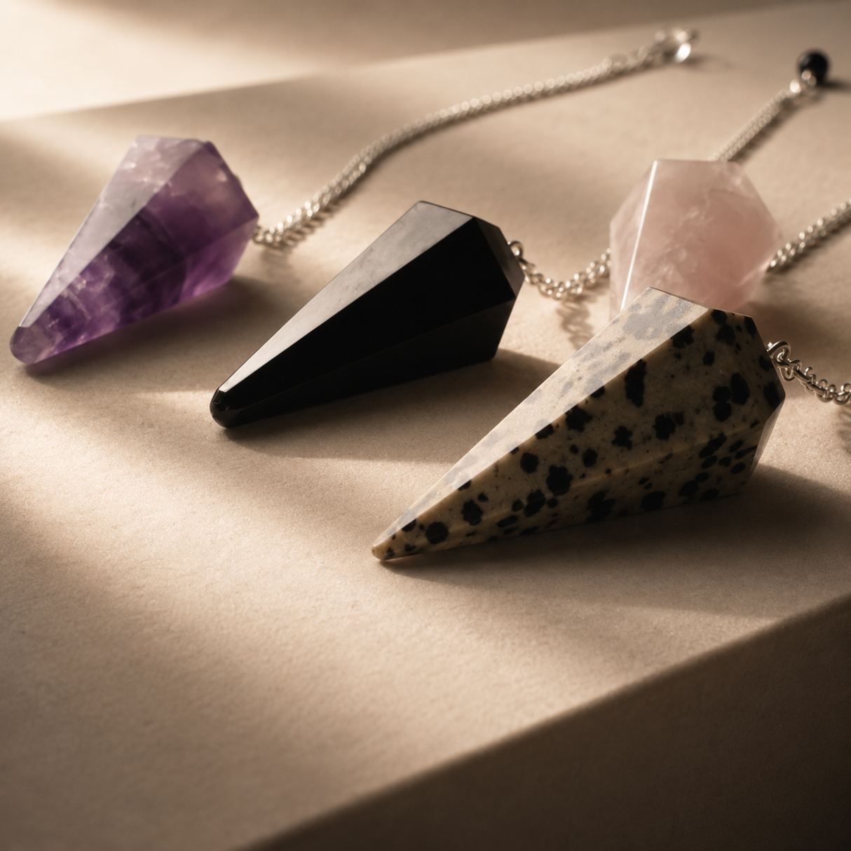 Black Obsidian Pendulum