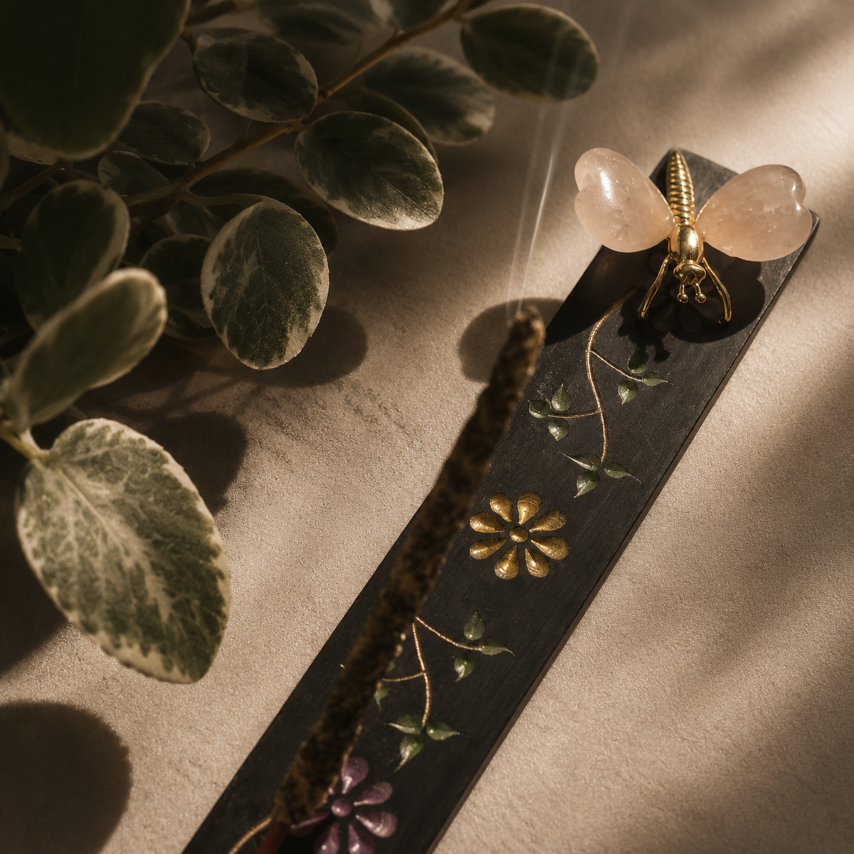 Incense Stick Burner Flower Design