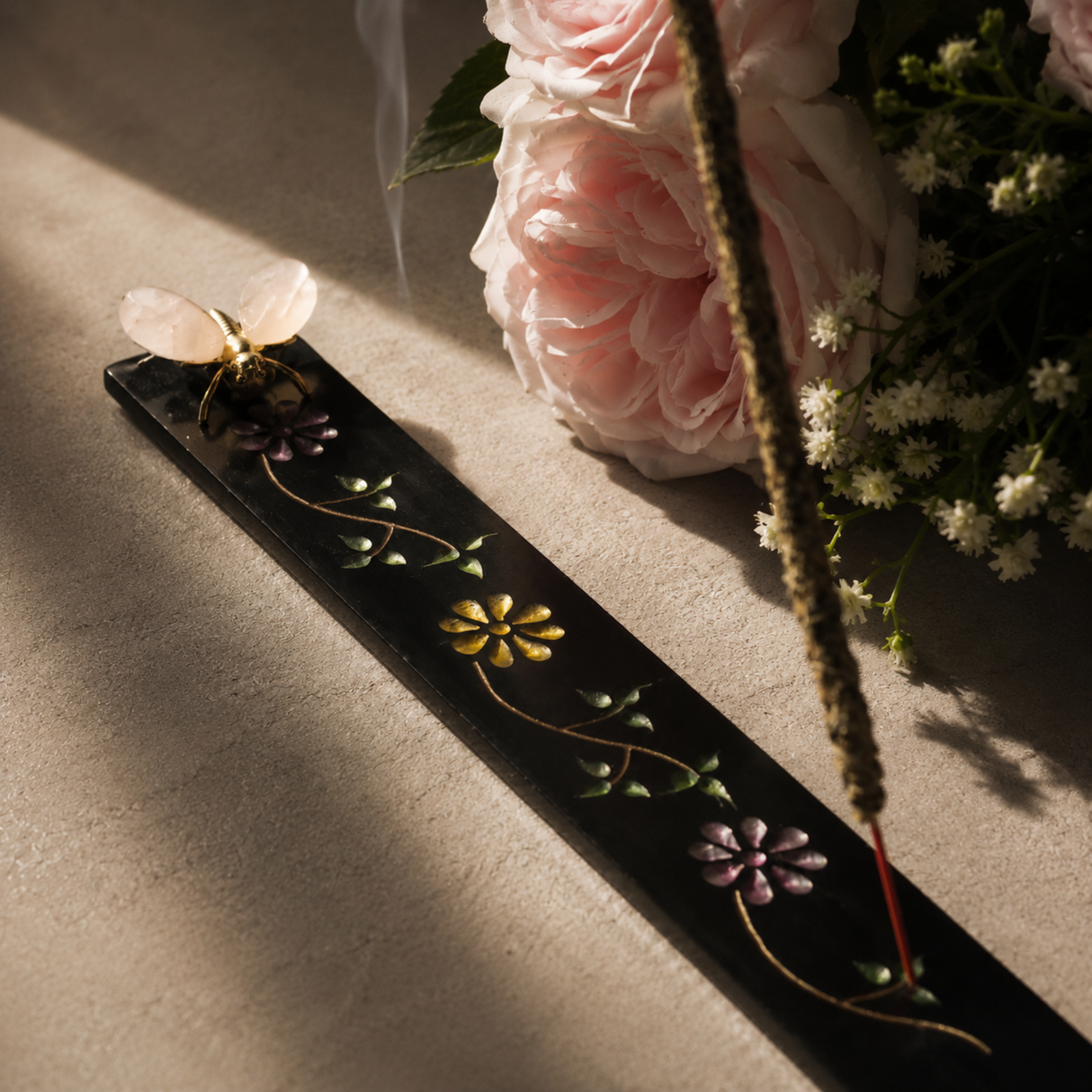 Incense Stick Burner Flower Design