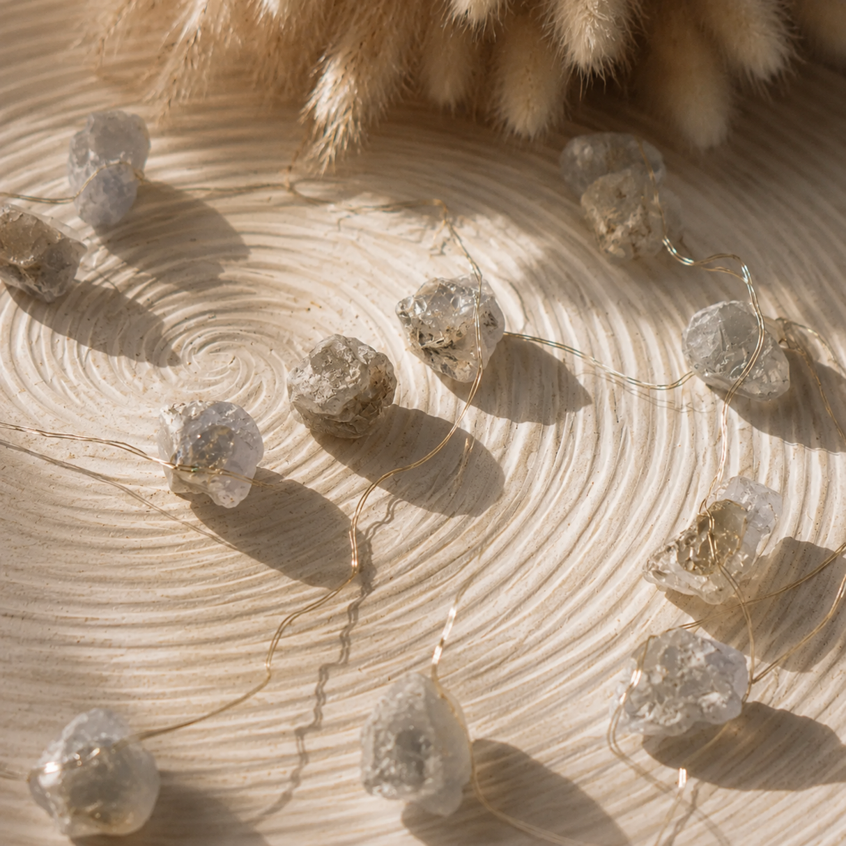 Celestite Gemstone Lights