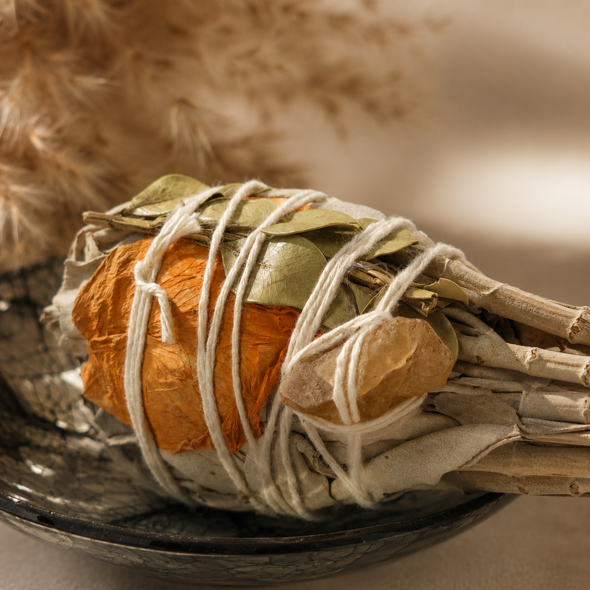 White Sage Bundle with Citrine