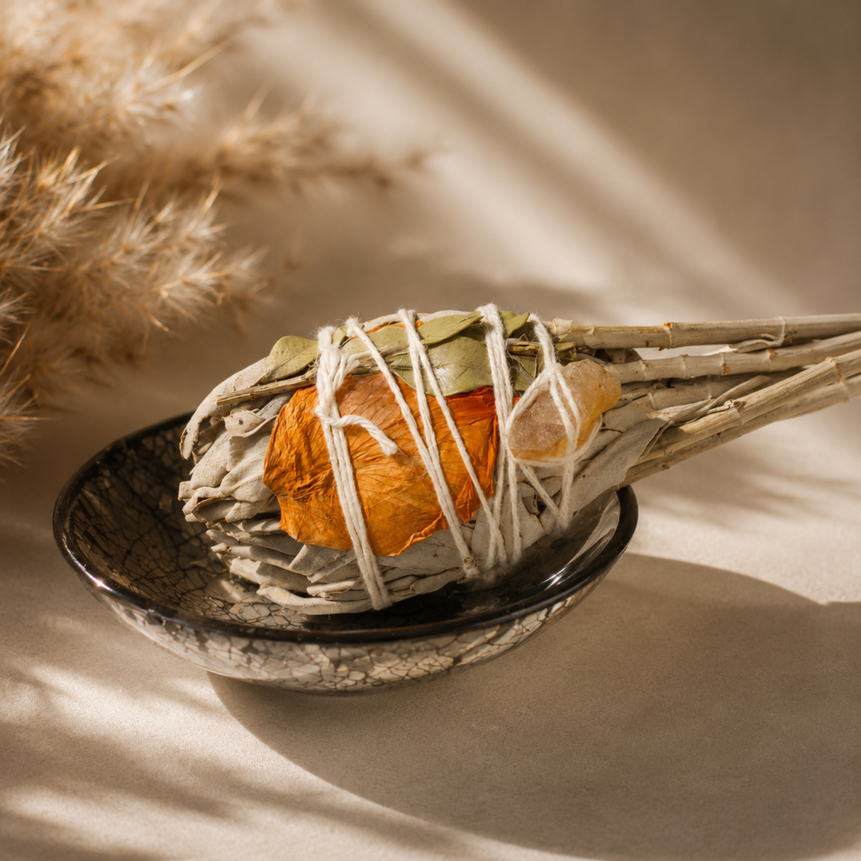 White Sage Bundle with Citrine