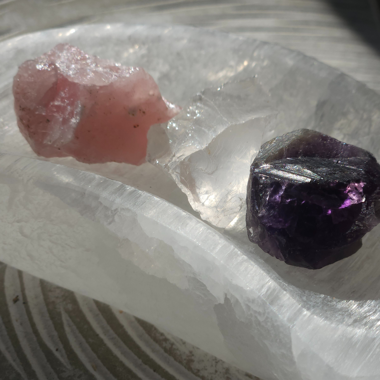 Selenite Crystal Moon Diffuser