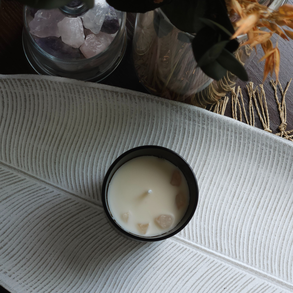 Manifestation Gemstone Candle Love Spell
