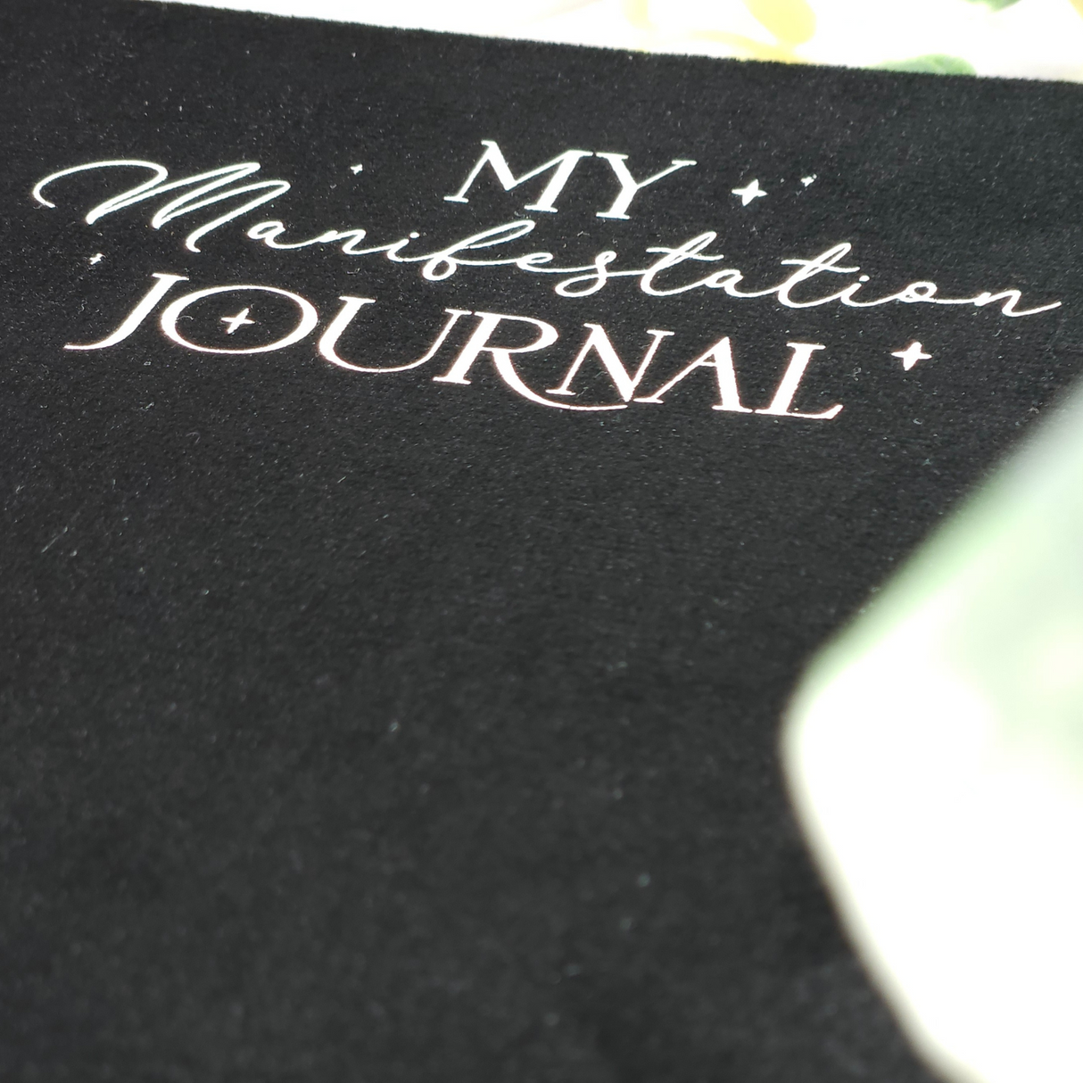 Manifestation Journal with Amethyst Pen