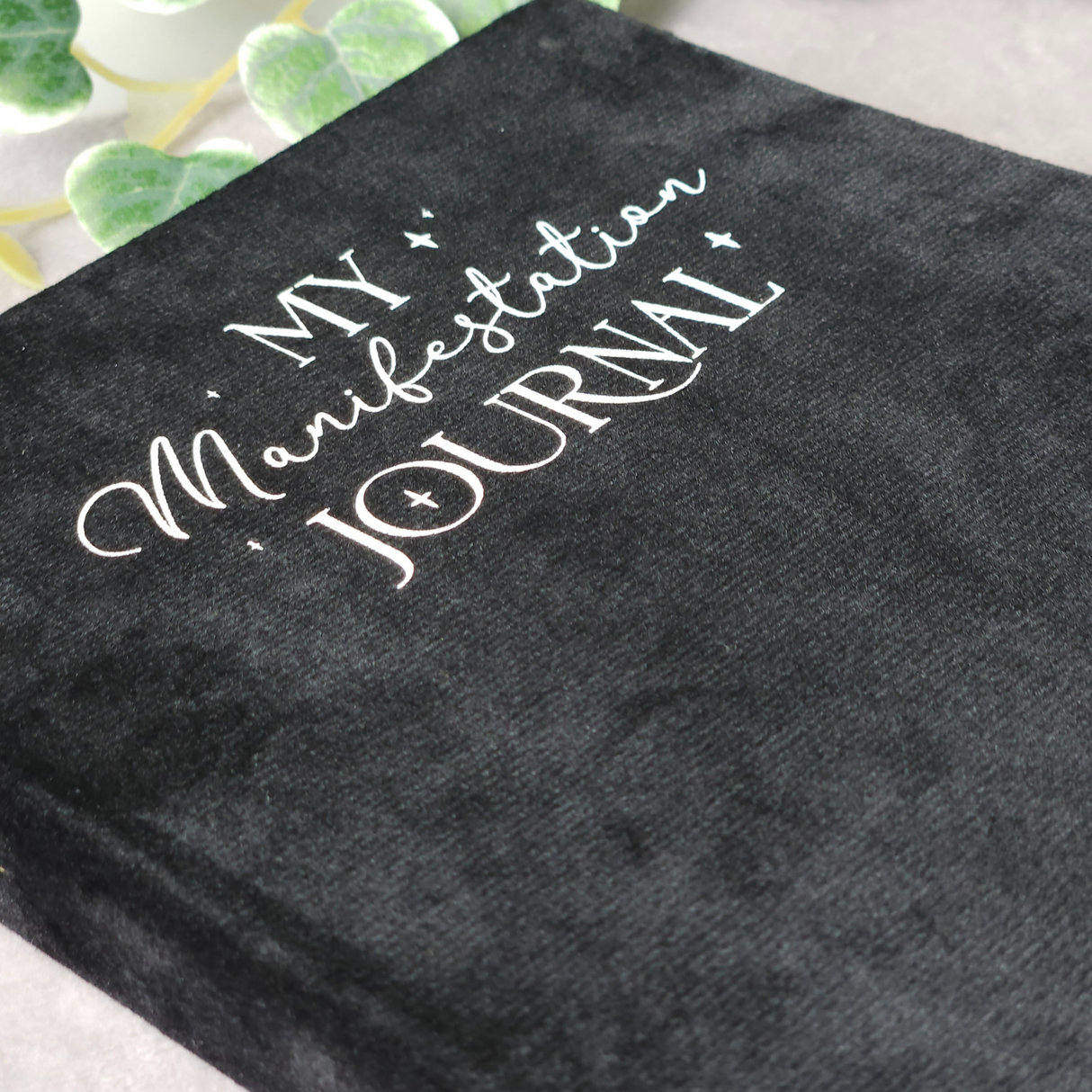 Manifestation Journal with Amethyst Pen