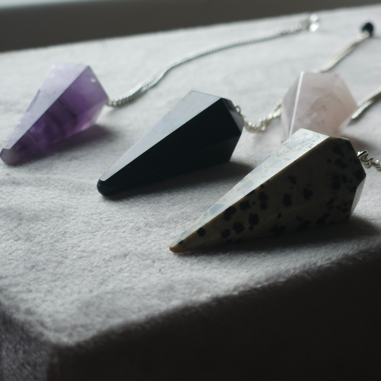 Black Obsidian Pendulum