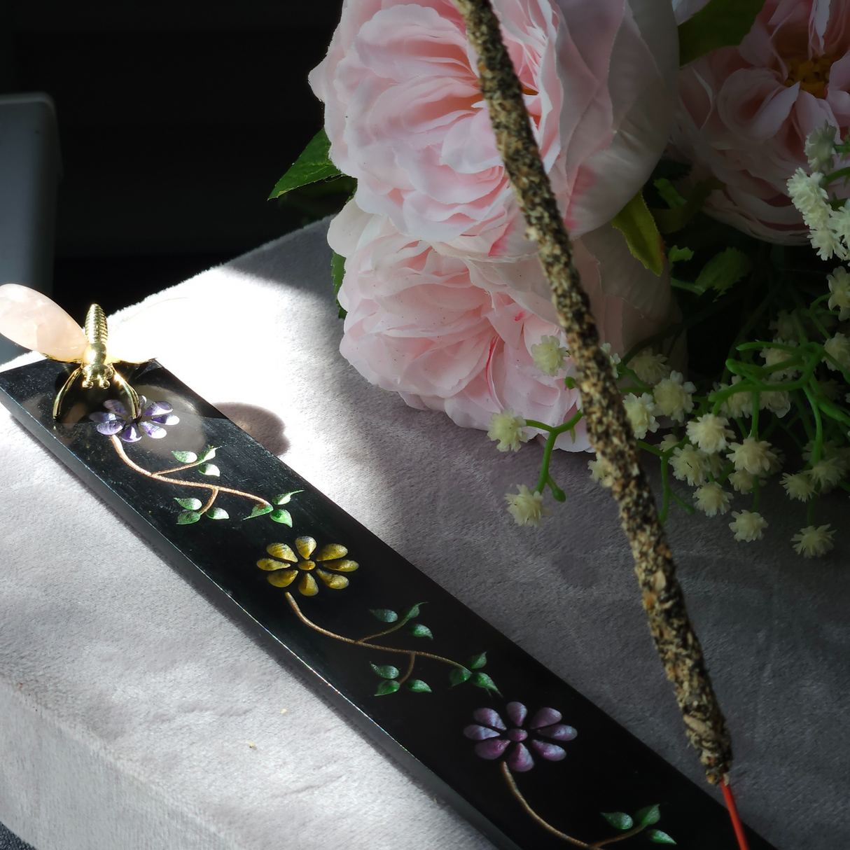 Incense Stick Burner Flower Design