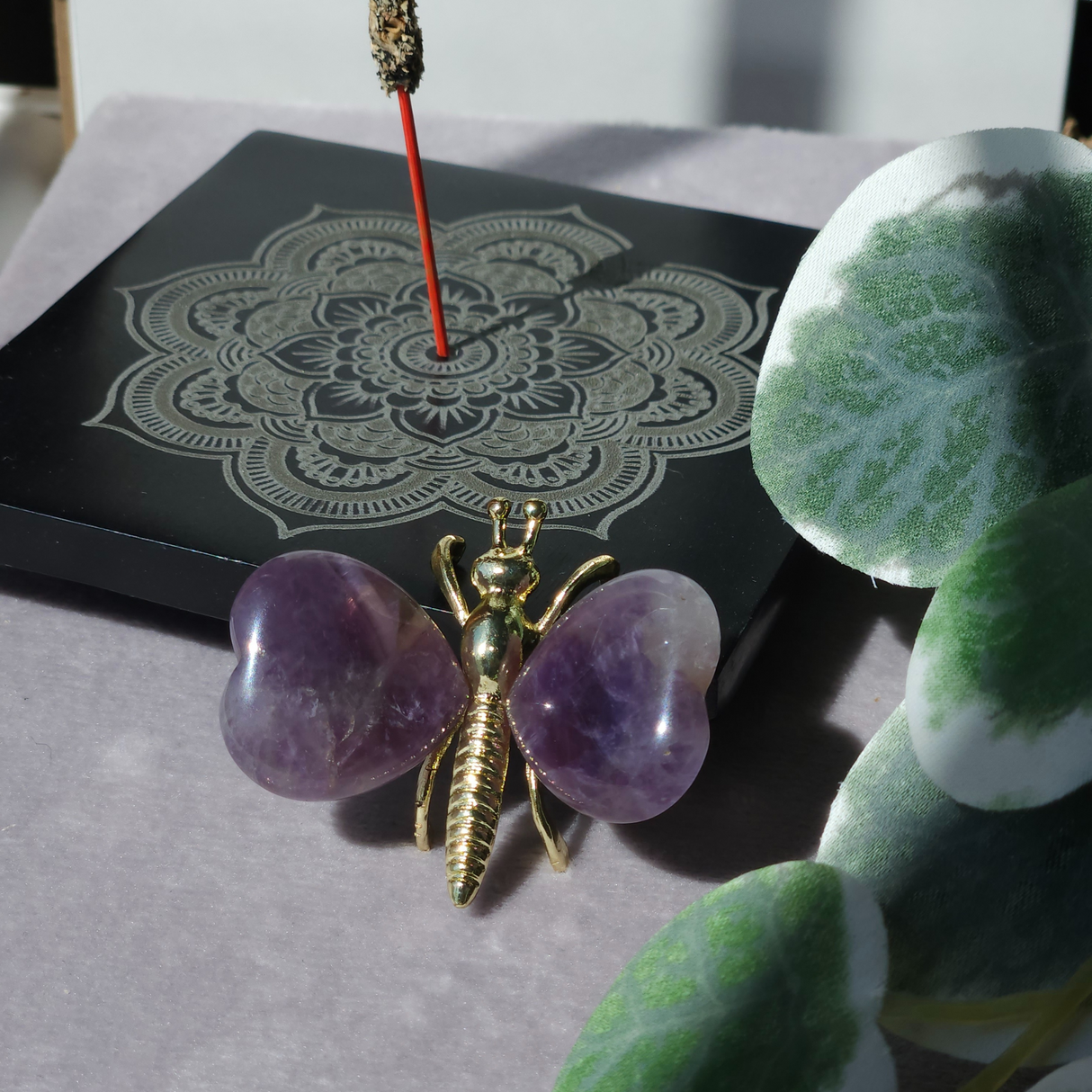 Incense Stick Burner with Mandala