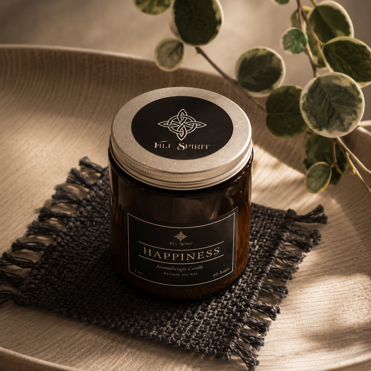 FiliSpirit Aromatheraphy Candle Happiness