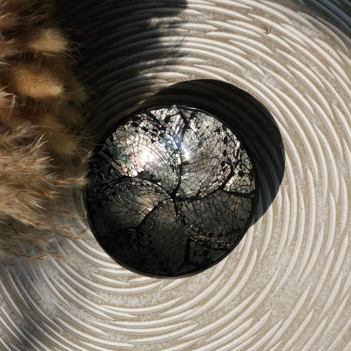 Sage Smudging Bowl Round