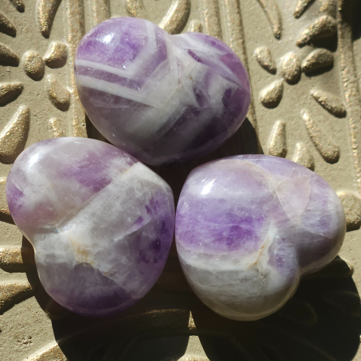 Amethyst Crystal Heart
