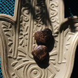 Chocolate Calcite Heart