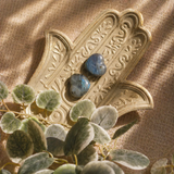 Labradorite Heart