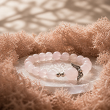 Rose Quartz Angel Bracelet