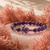 Amethyst Angel Bracelet