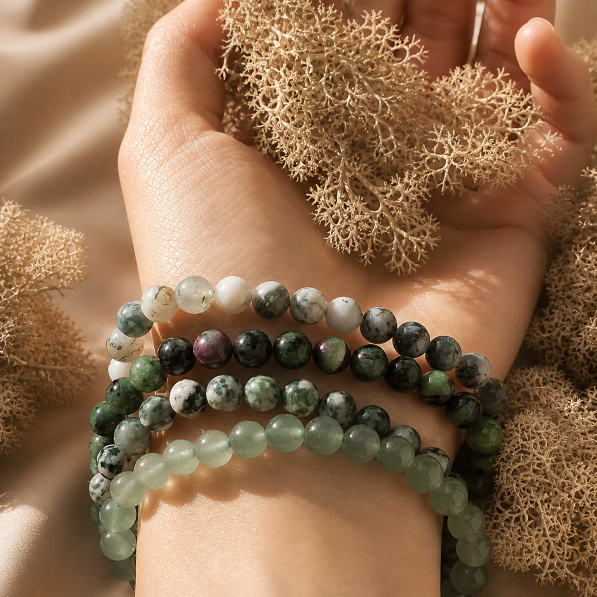 Vitality & Physical Energy Bracelet Set