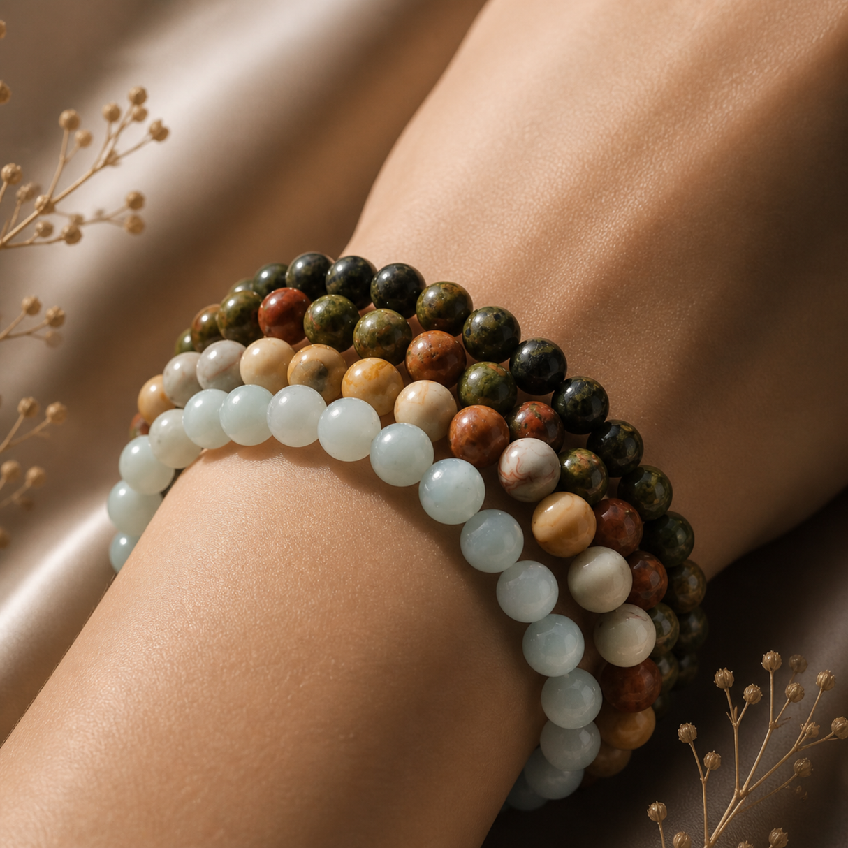 Positivity & Intuition Bracelet Set