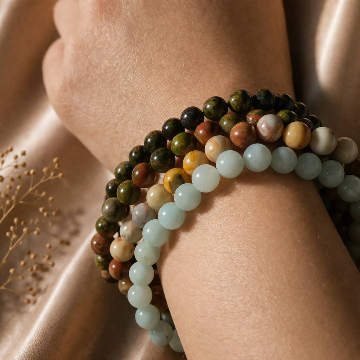 Positivity & Intuition Bracelet Set