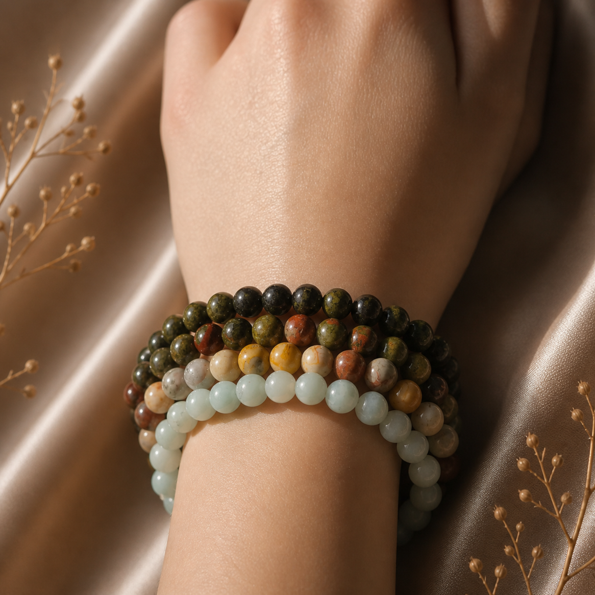 Positivity & Intuition Bracelet Set