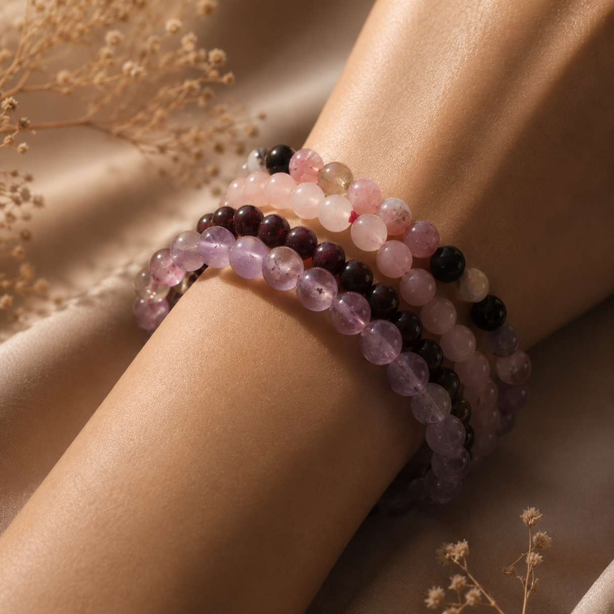 Anxiety free & Calmness Bracelet Set