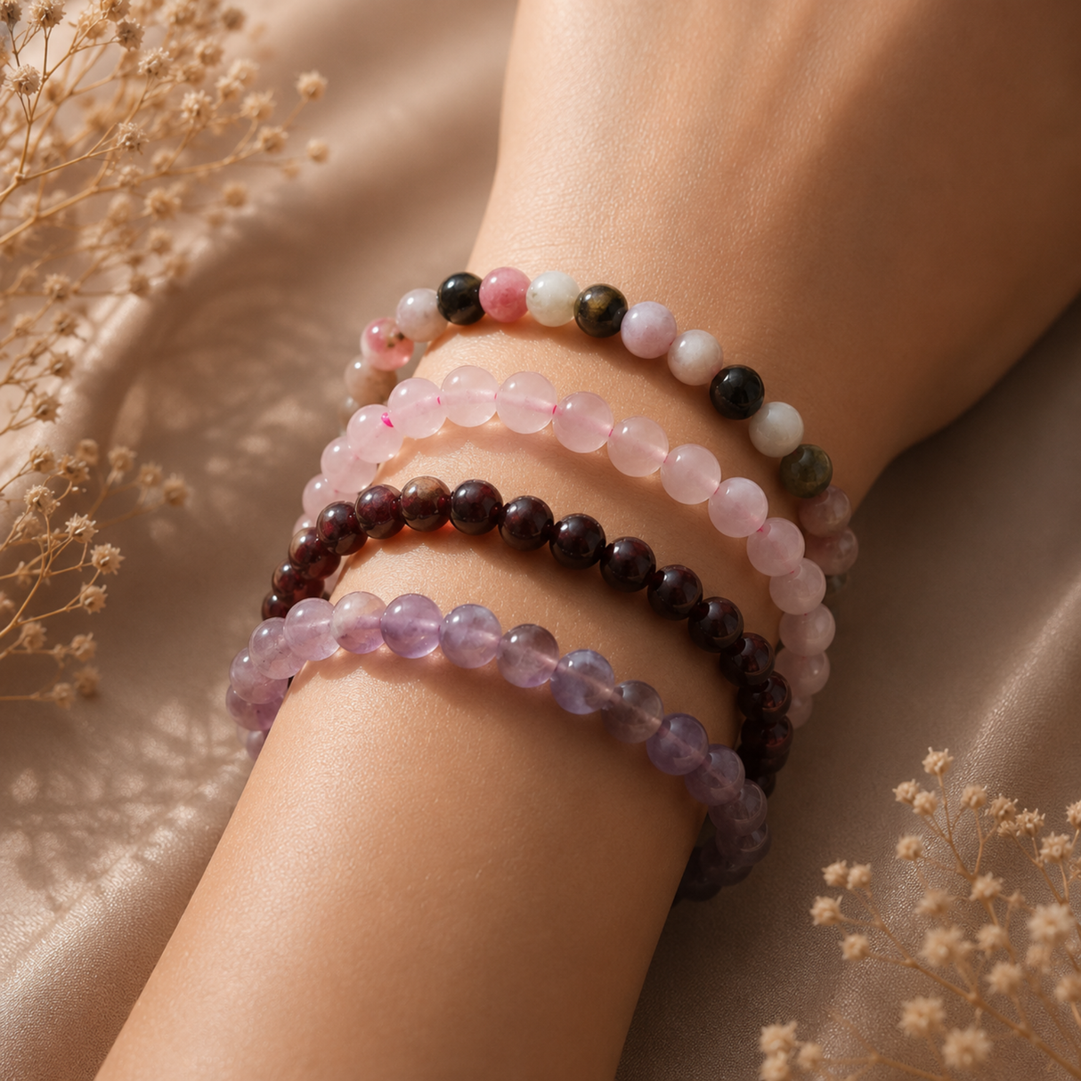 Anxiety free & Calmness Bracelet Set