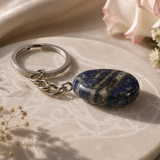 Lapis Lazuli Drop Keyring