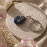 Lapis Lazuli Drop Keyring