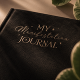 Manifestation Journal with Amethyst Pen