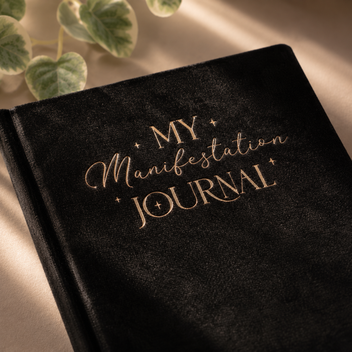Manifestation Journal with Amethyst Pen