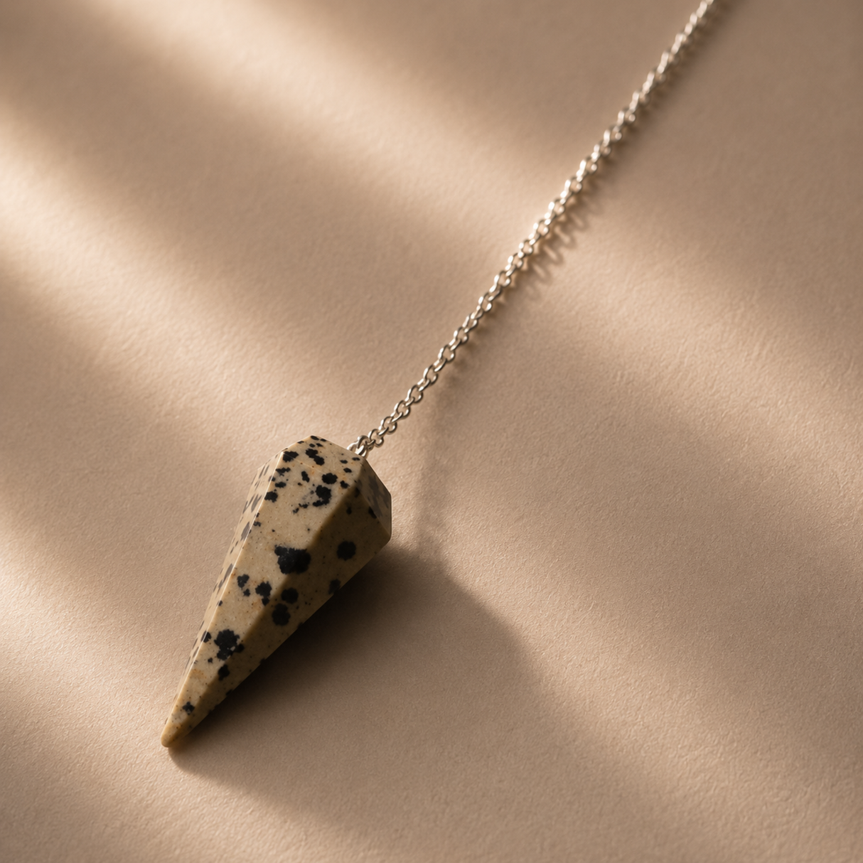 Dalmation Jasper Pendulum