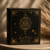 Manifestation Gemstone Candle Eye of Providence
