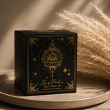 Manifestation Gemstone Candle Eye of Providence