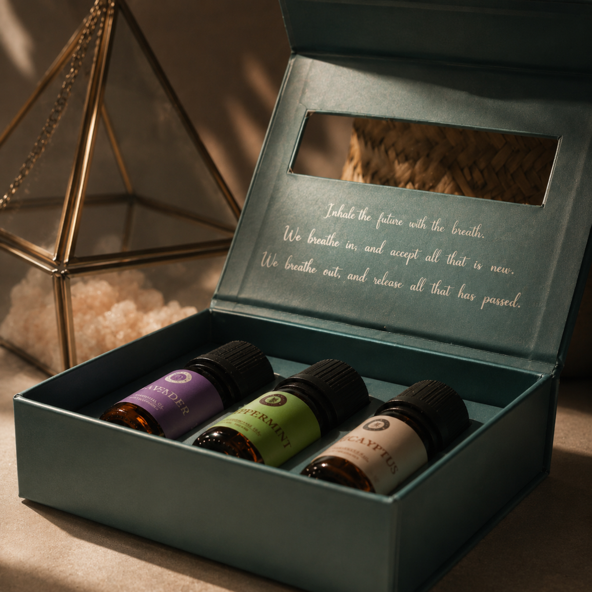 Essential oil Aromatherapy set Breathe