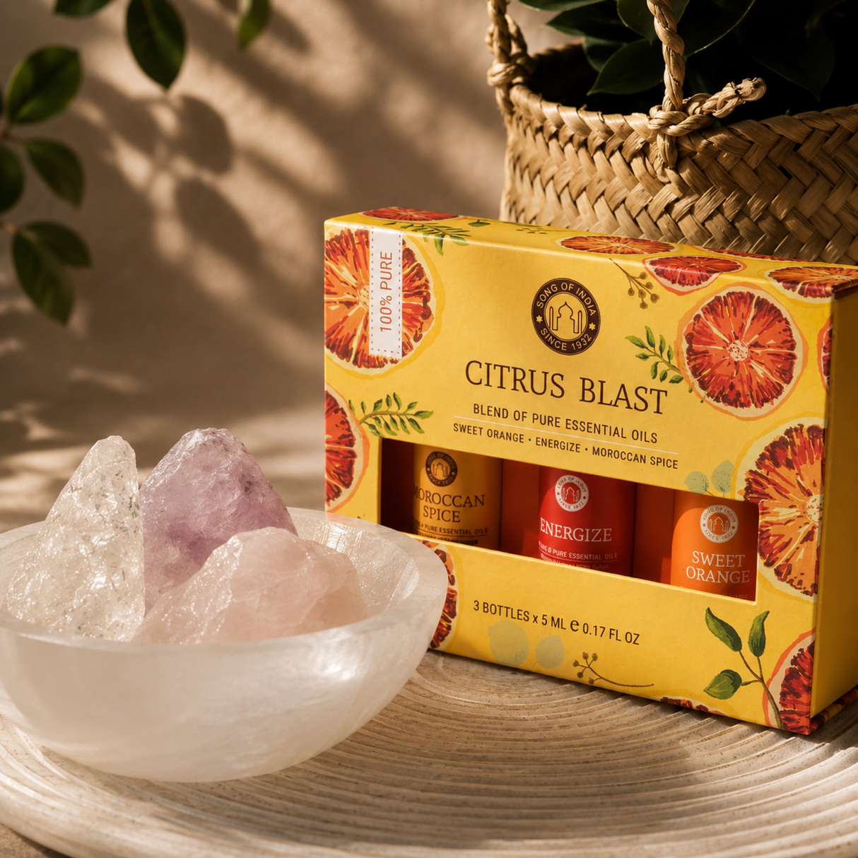 Essential oil Aromatherapy set Citrus Blast