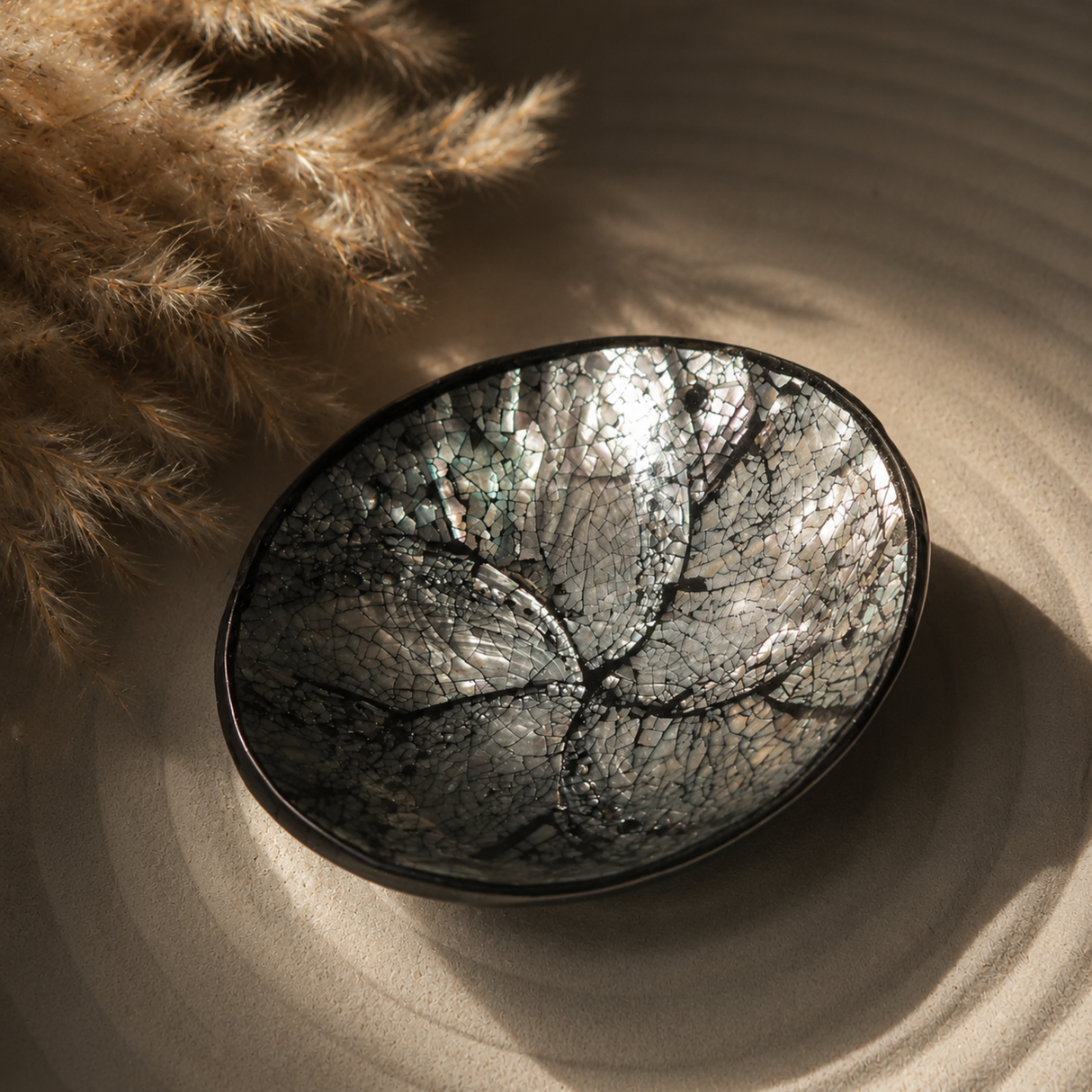 Sage Smudging Bowl Round