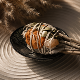 Sage Smudging Bowl Round