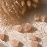 Rose Quartz Gemstone Lights