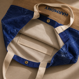 All Natural Bag - Blue Stonewash - Mandala - Harmony