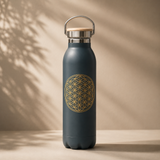 Stainless Steel Insulated Water Bottle, 600 Ml Flower of Life