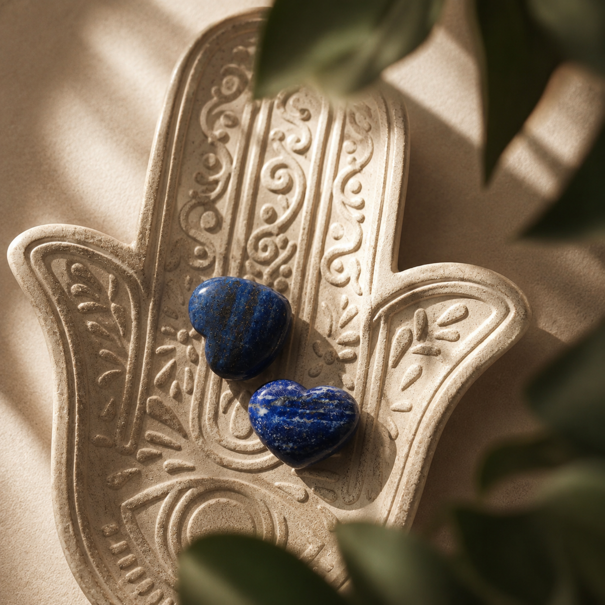 Lapis Lazuli Heart