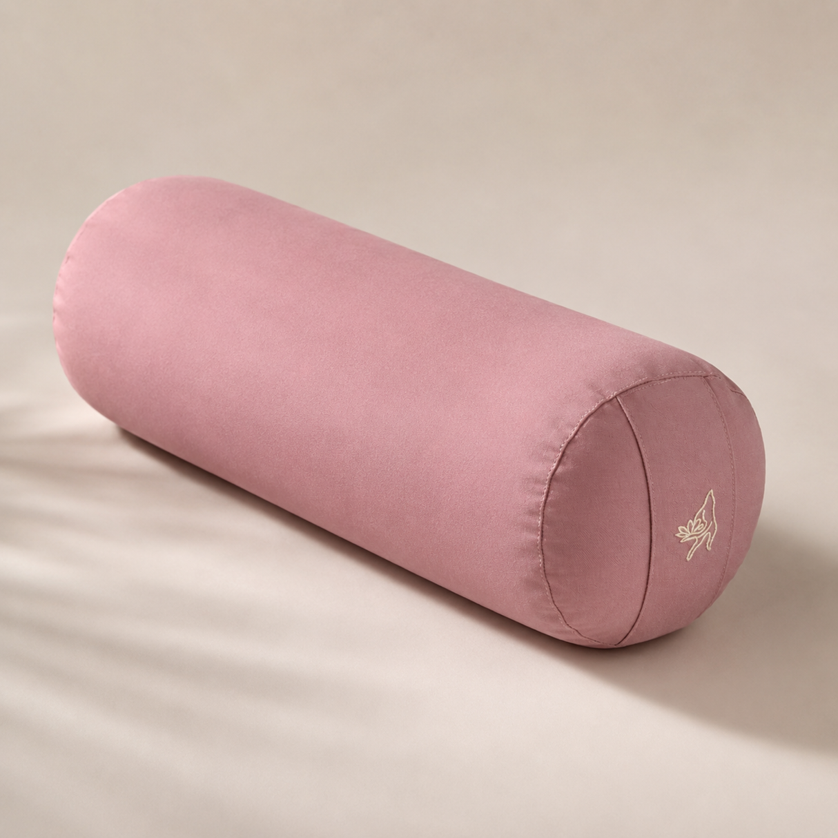 Lilac Organic Cotton Meditation Bolster