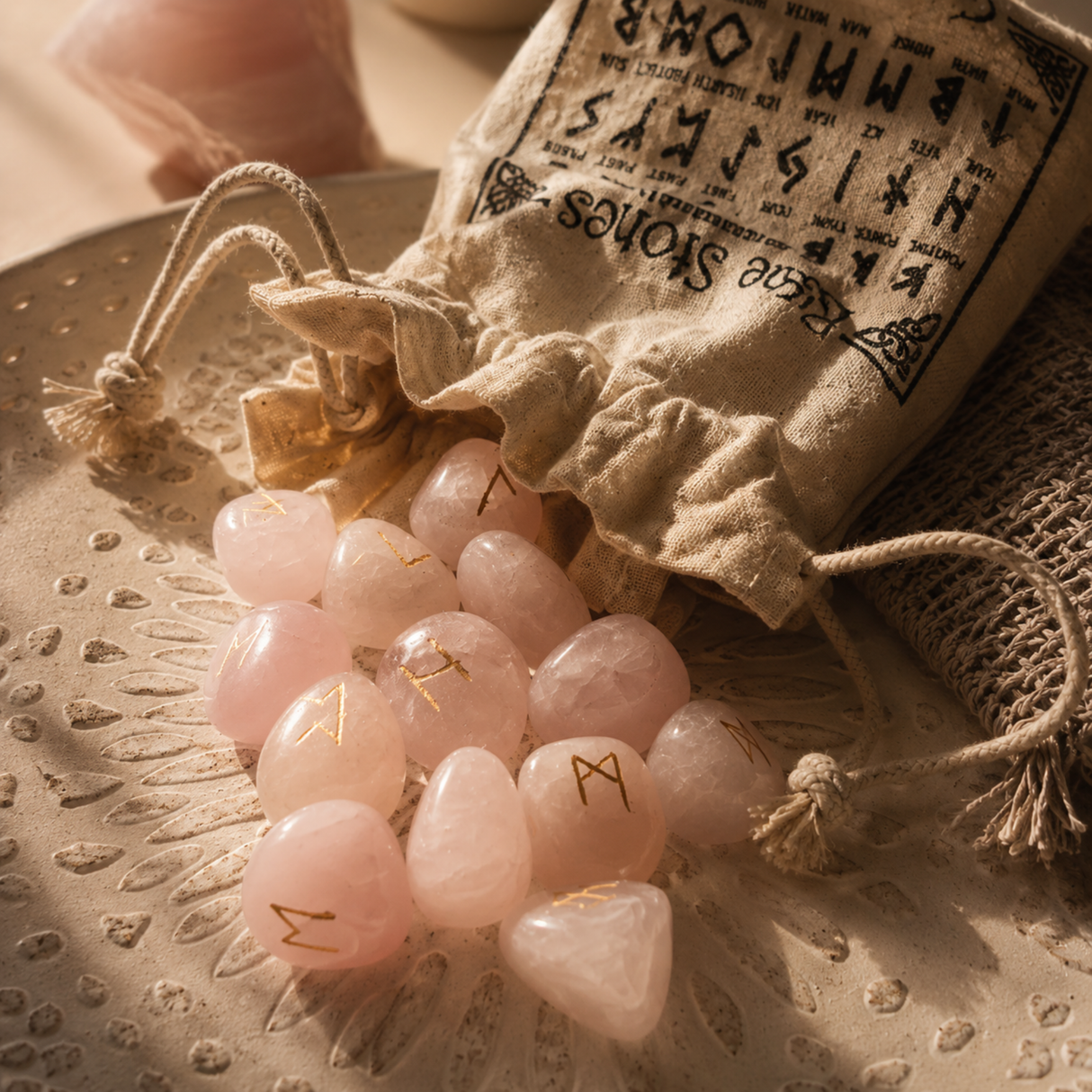 Rose Quartz Runes