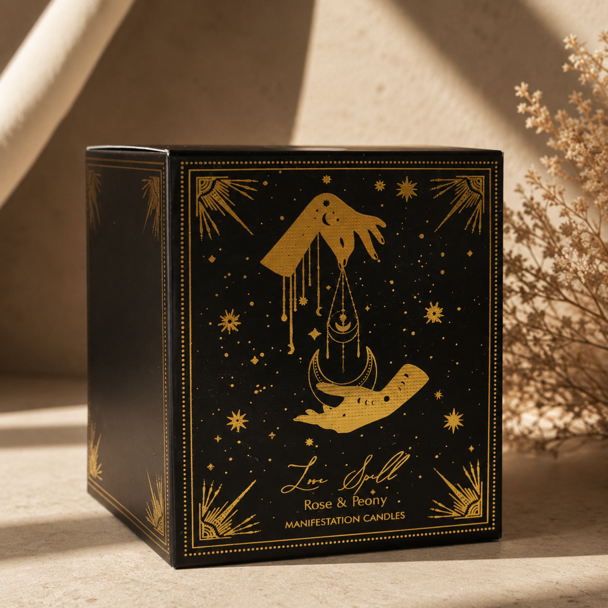 Manifestation Gemstone Candle Love Spell