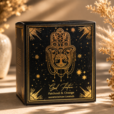 Manifestation Gemstone Candle Good Fortune