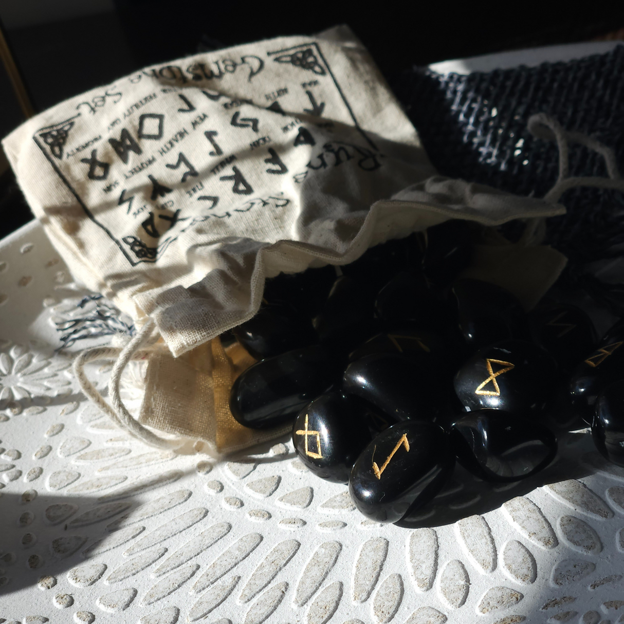 Black Agate Runes